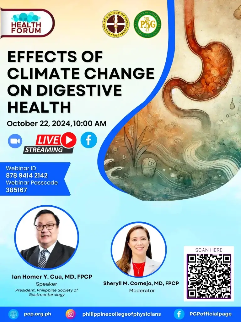 PCP I.M. Health Forum: Effects of Climate Change on Digestive Health